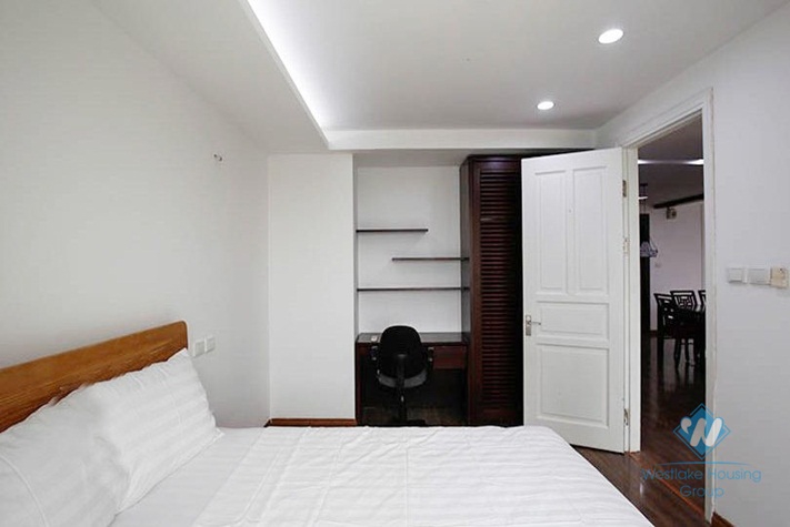 Beautiful three bedrooms apartment for rent in P building, Ciputra, Tay Ho, Ha Noi